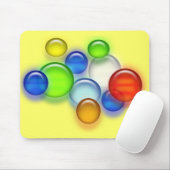 Mousepad - farbige Bläschen (Mit Mouse)