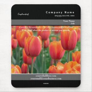 Mousepad Fire Tulips Theme - HAMbyWG