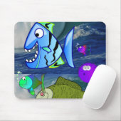 Mousepad Fish (Mit Mouse)