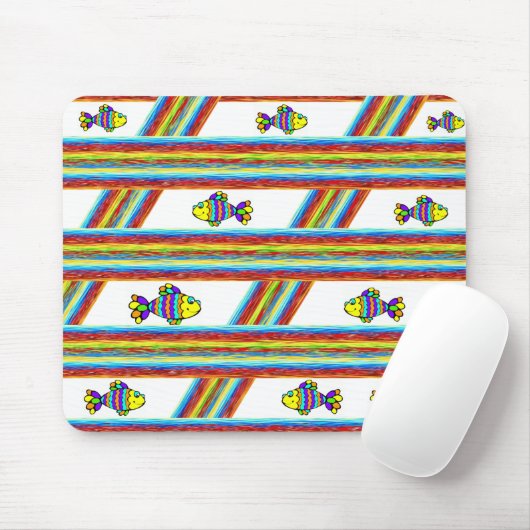 Mousepad Fish (Mit Mouse)