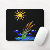 Mousepad Fish (Mit Mouse)