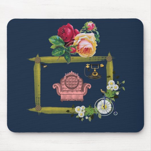 Mousepad Floral (Vorne)
