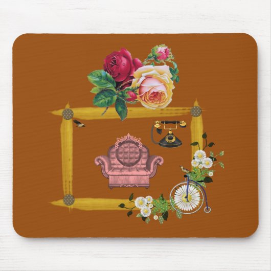Mousepad Floral (Vorne)