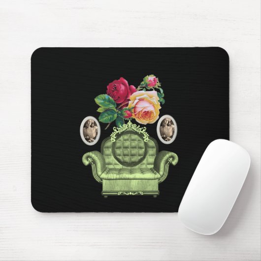Mousepad Floral (Mit Mouse)