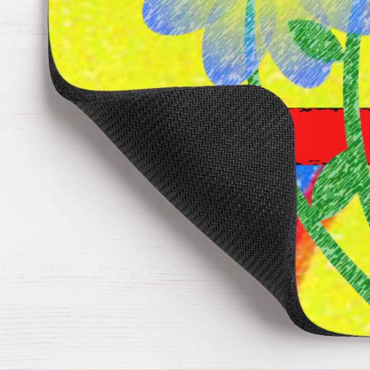 Mousepad Floral (Ecke)