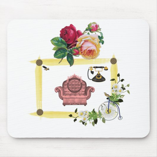 Mousepad Floral (Vorne)