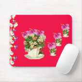 Mousepad Floral (Mit Mouse)
