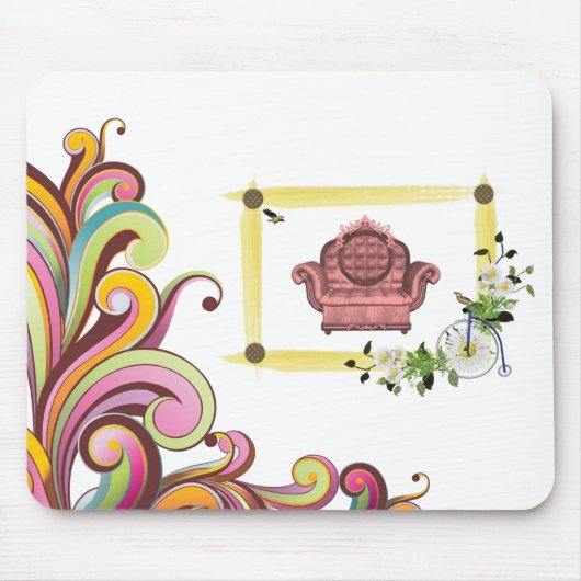 Mousepad Floral (Vorne)
