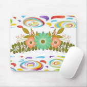 Mousepad Floral (Mit Mouse)