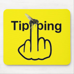 Mousepad Fly Tipping Gedreht