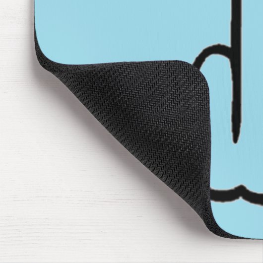 Mousepad Fly Tipping Gedreht (Ecke)