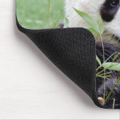 Mousepad. Foto Riesenpanda. Panda Geant. Mousepad (Ecke)