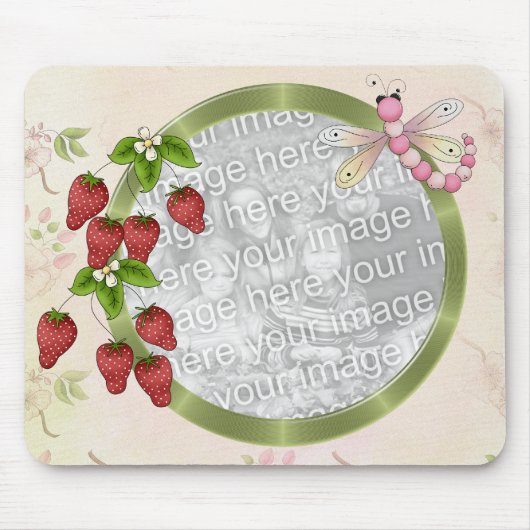 Mousepad Foto-Schablone (Vorne)