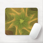 Mousepad Fraktal Light Green Palette (Mit Mouse)