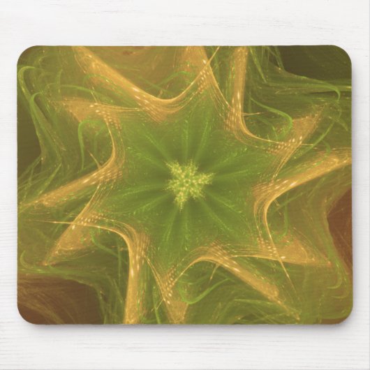 Mousepad Fraktal Light Green Palette (Vorne)
