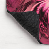 Mousepad-Fraktal Lila geflockt Mousepad (Ecke)