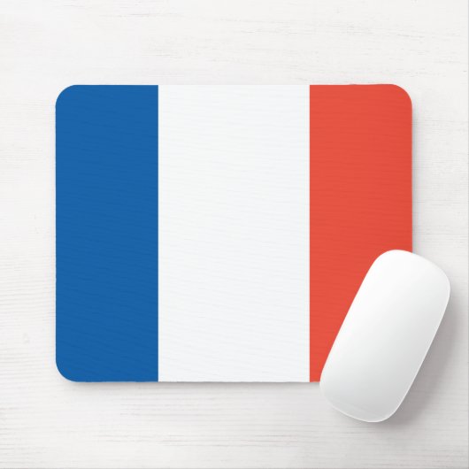 Mousepad Frankreich Fahne (Mit Mouse)