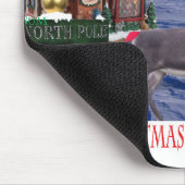 Mousepad. Frohe Weihnachten glückliches Neujahr. R Mousepad (Ecke)