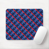 Mousepad "Frozen Ridge 1" geteerte abstrakte Desig (Mit Mouse)