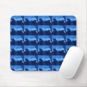 Mousepad "Frozen Ridge 2" geteerte abstrakte Desig (Mit Mouse)
