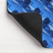 Mousepad "Frozen Ridge 3" geteerte abstrakte Desig (Ecke)