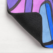 Mousepad für abstrakte Designmousepad "Cooler Morg (Ecke)