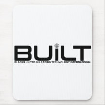 Mousepad für BUiLT-Logo