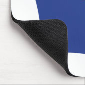 Mousepad für christliche Religionsflagge (Ecke)