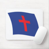 Mousepad für christliche Religionsflagge (Mit Mouse)