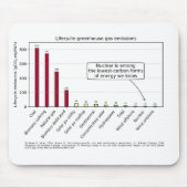 Mousepad für die Kohlenstoffintensität im Lebenszy (Vorne)