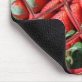 Mousepad für Eis und Erdbeeren (Ecke)