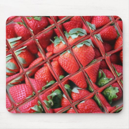 Mousepad für Eis und Erdbeeren (Vorne)