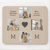Mousepad für Fotocollage mit benutzerdefinierter M (Vorne)