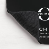 Mousepad für moderne Business-Logos mit Kontaktinf (Ecke)