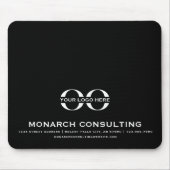 Mousepad für moderne Business-Logos mit Kontaktinf (Vorne)