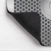 MousePad für rostfreie Stahl- und Metallmuster (Ecke)