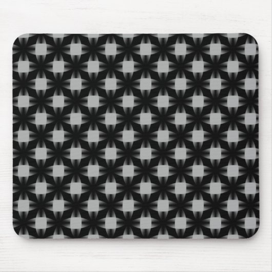 Mousepad für schwarze und graue, dunkle Festplatte (Vorne)