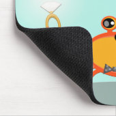 Mousepad für Überraschung (Ecke)