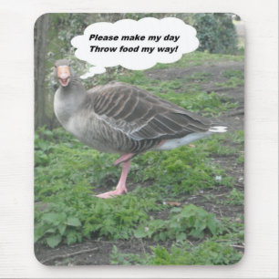Mousepad Gedicht Duck Quote von Ladee Basset