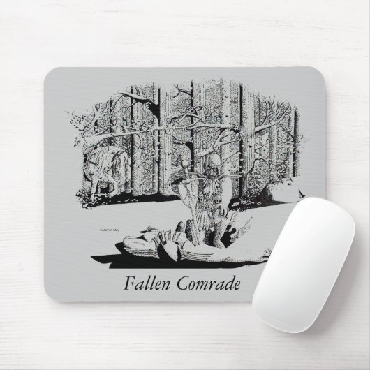 Mousepad - gefallener Kamerad (Mit Mouse)