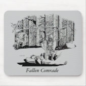 Mousepad - gefallener Kamerad (Vorne)