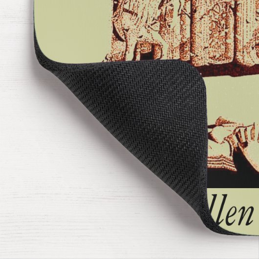 Mousepad - gefallener Kamerad - sepia (Ecke)