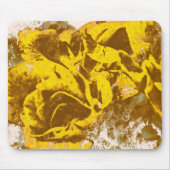 Mousepad Gelbe Rose (Vorne)
