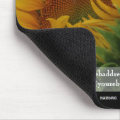 Mousepad-Gelbe Sonnenblume - HAMbyWG Mousepad (Ecke)