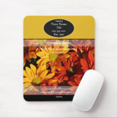 Mousepad-Gelbe Sonnenblume - HAMbyWG Mousepad (Mit Mouse)