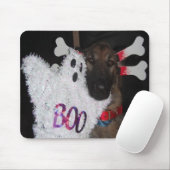 Mousepad German Shepherd Halloween Boo (Mit Mouse)