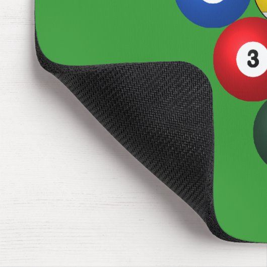 mousepad Gestell mit 9 Bällen (Ecke)