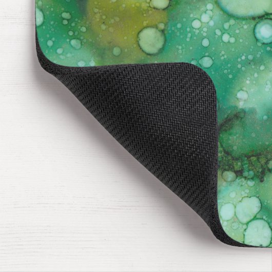 Mousepad "Gold Dusted Blume Inkblot" (Ecke)