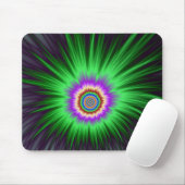 Mousepad Green Star Burst (Mit Mouse)