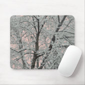 Mousepad großer Baum im Schnee (Mit Mouse)